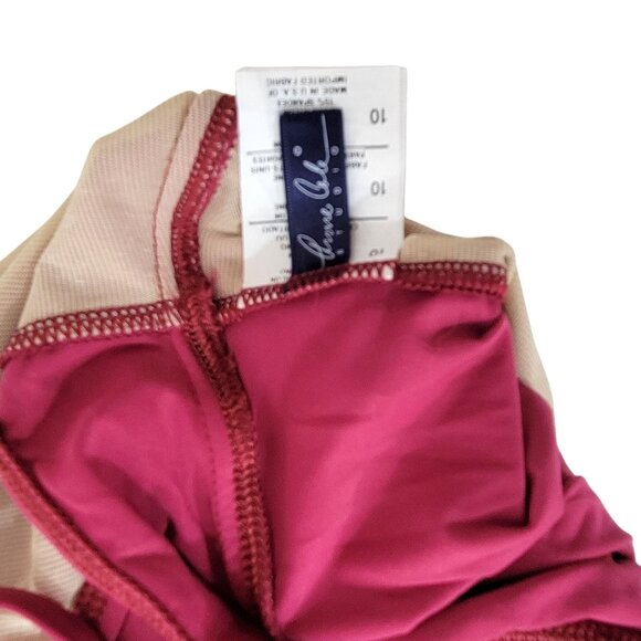 Anne Cole Studio One Piece Swimsuit Fuchsia Pink - Picture 4 of 4